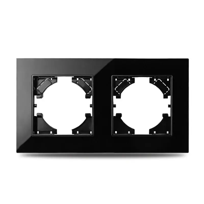 Стъклена рамка, Двойна, 86*157mm, Черна