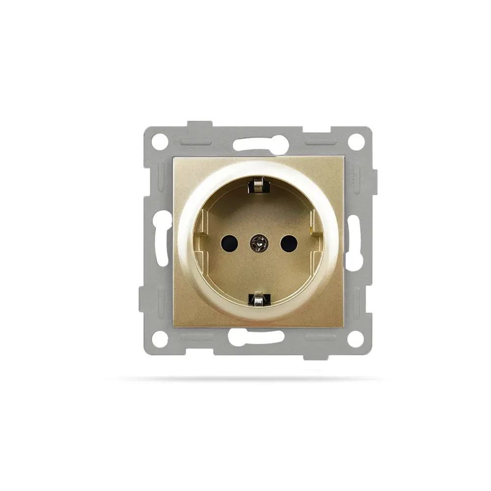 Механизъм за Контакт 16A, IMPACT, Златист