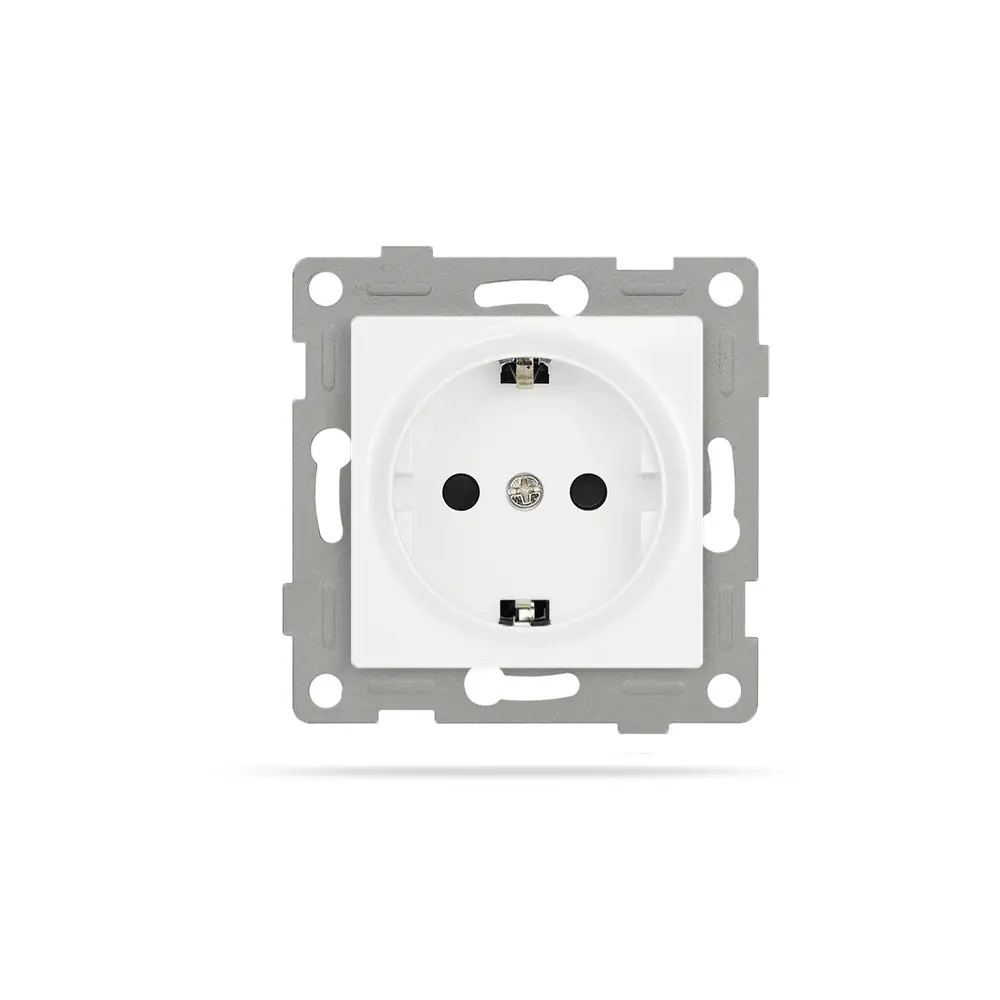 Механизъм за Контакт 16A, IMPACT, Бял