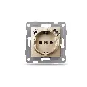 Механизъм за Контакт 16A USB + Type C, IMPACT, Златист