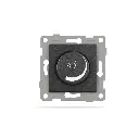 Механизъм Димируем ключ за осветление, IMPACT, Черен