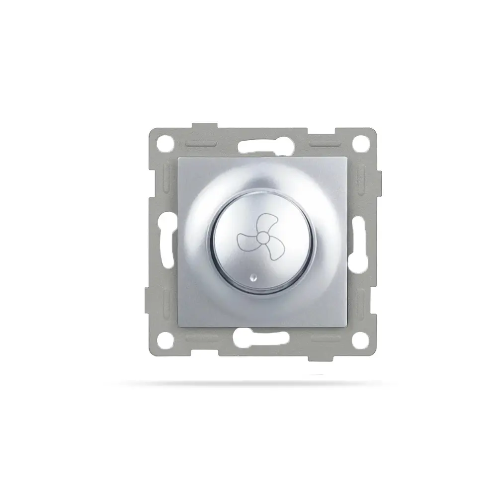 Механизъм Димируем за вентилатор, IMPACT, Сребрист