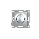 Механизъм Димируем ключ за вентилатор, IMPACT, Сребрист