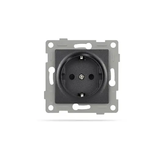 [3320419] Механизъм за Контакт 16A, IMPACT, Черен