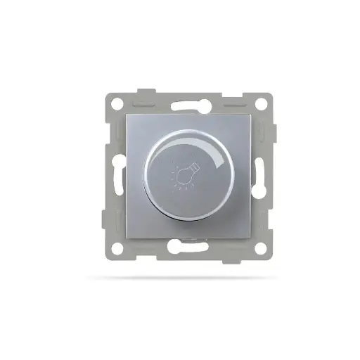 [3320358] Механизъм Димируем ключ за осветление, IMPACT, Сребрист