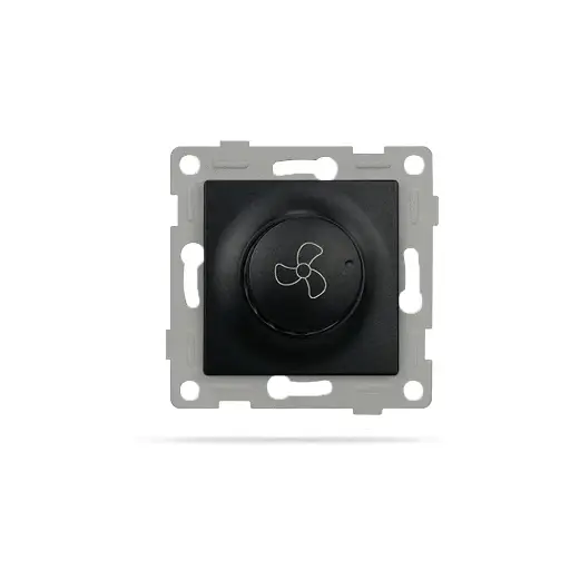 [3320372] Механизъм Димируем за вентилатор, IMPACT, Черен