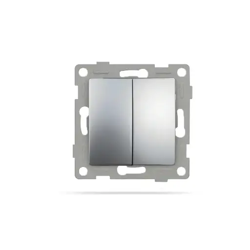 [3320273] Механизъм за Двубутонен Девиаторен ключ, IMPACT, Сребрист